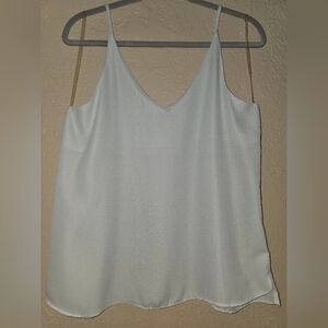 Light Blue V-Neck Blouse